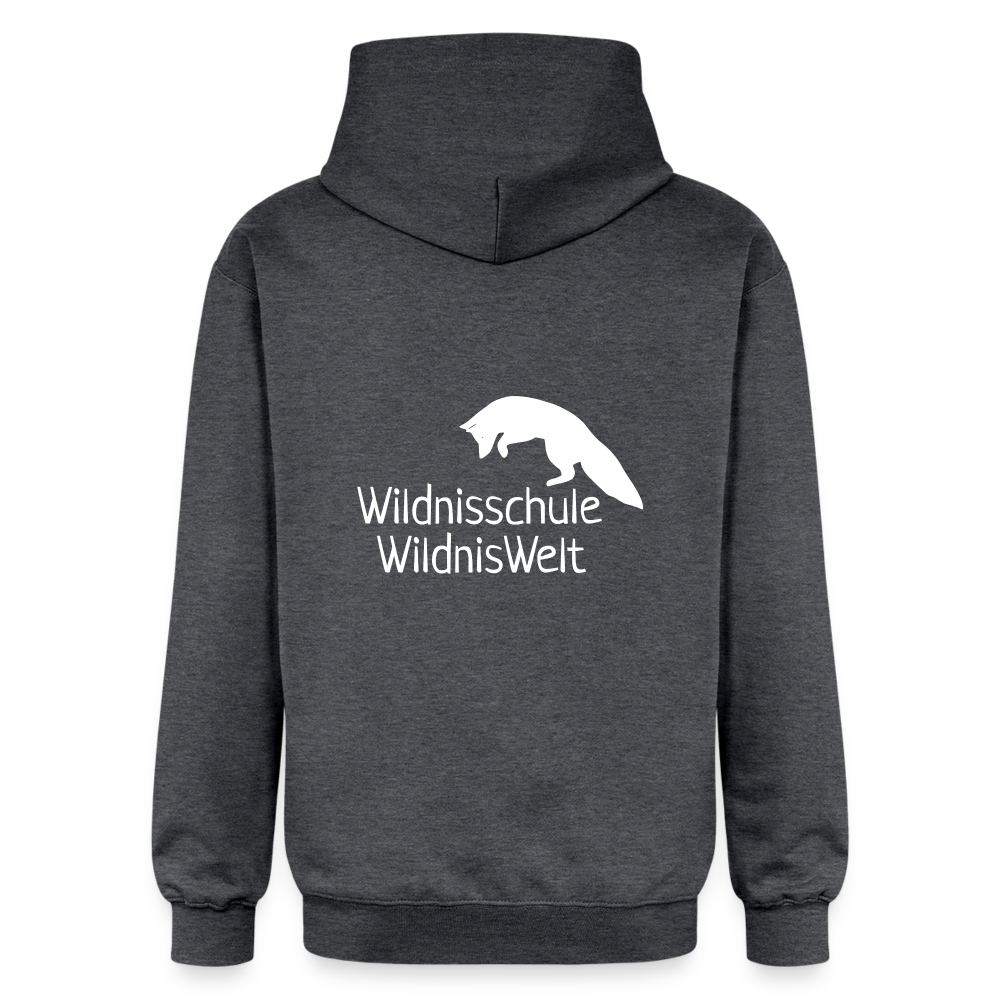 WildnisWelt Unisex Hoodie - Dunkelgrau meliert