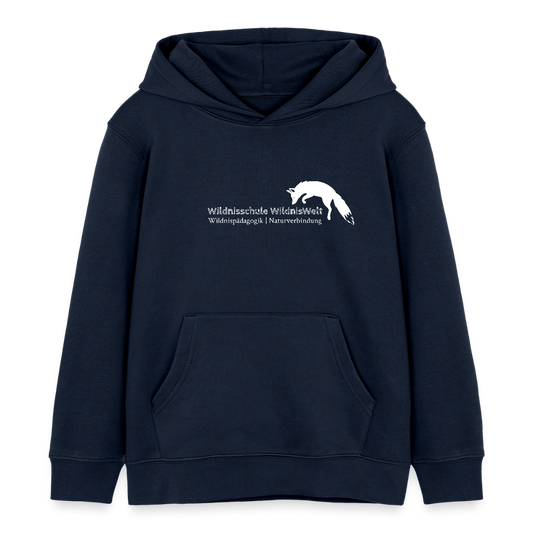 WildnisWelt Kinder Organic Hoodie - Navy