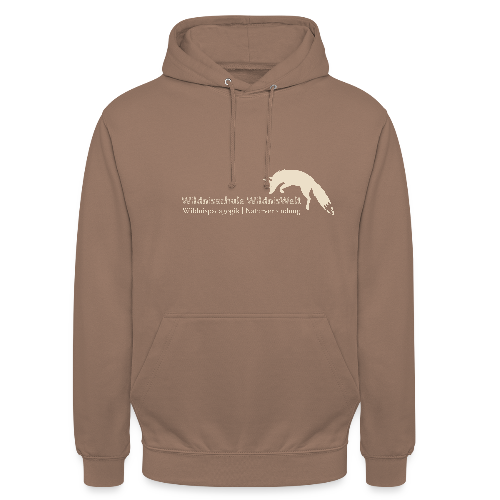 WildnisWelt Unisex Hoodie Erdfarben - Mokka