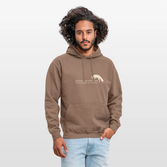 WildnisWelt Unisex Hoodie Erdfarben - Mokka