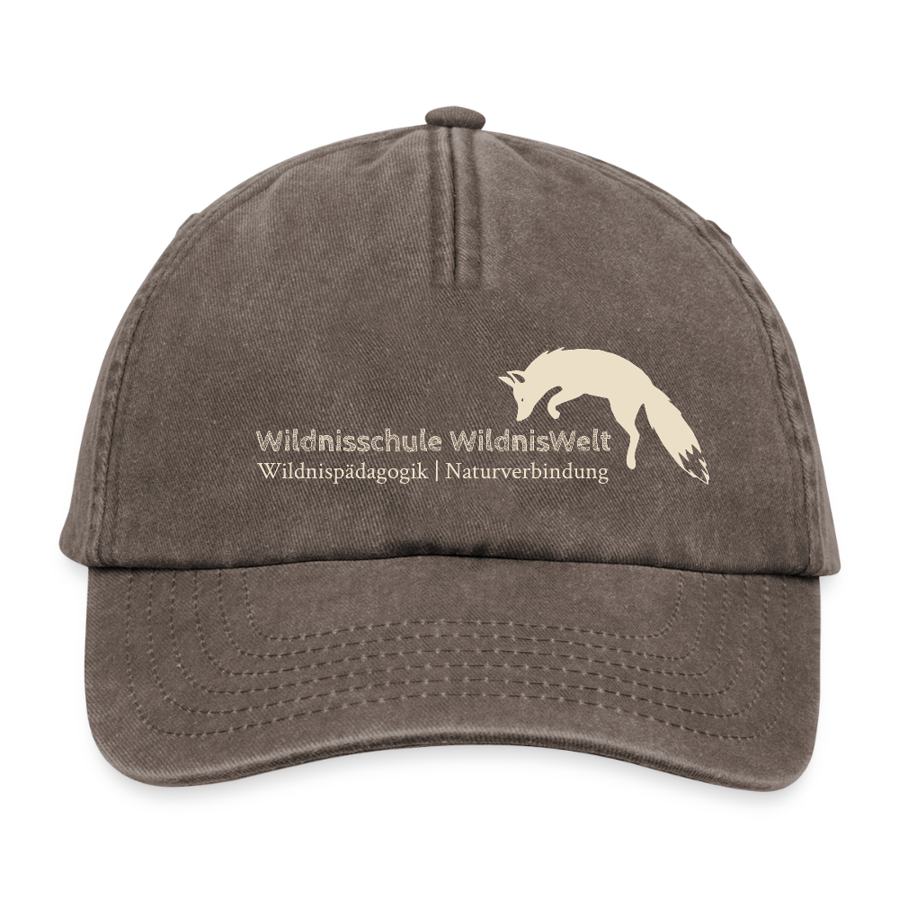 WildnisWelt Fox Cap - Vintage Braun