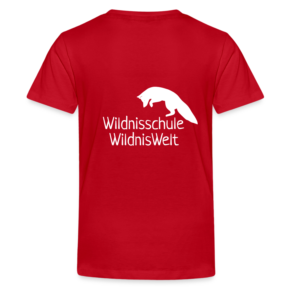 WildnisWelt Teenager T-Shirt - red