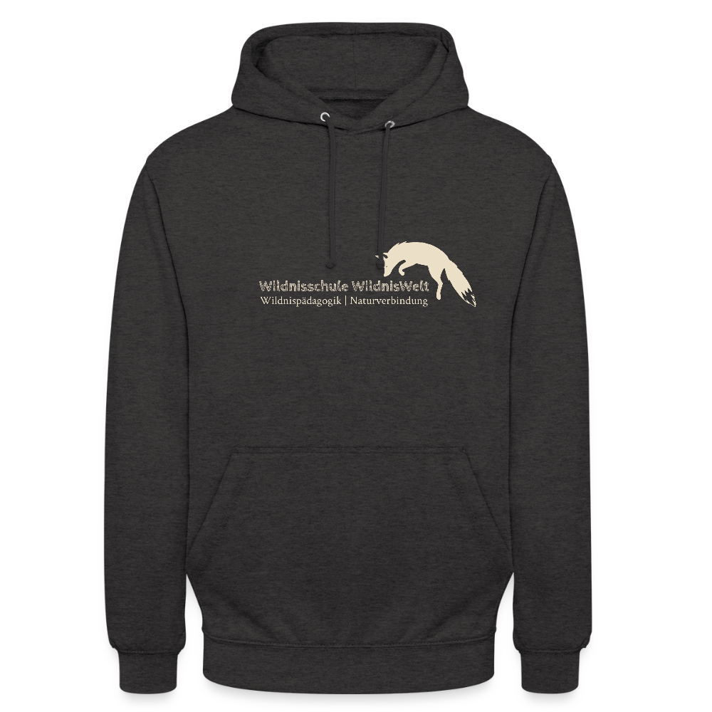 WildnisWelt Unisex Hoodie Erdfarben - Anthrazit