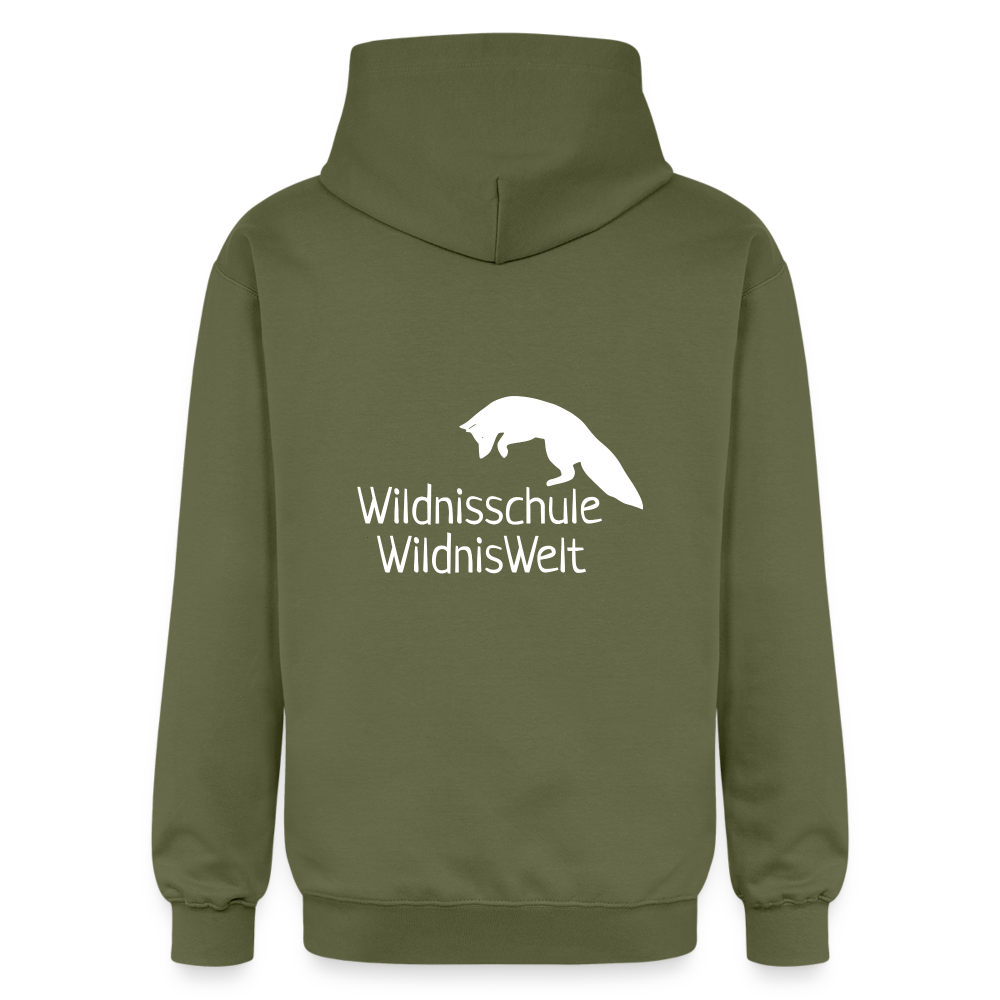 WildnisWelt Unisex Hoodie - Militärgrün