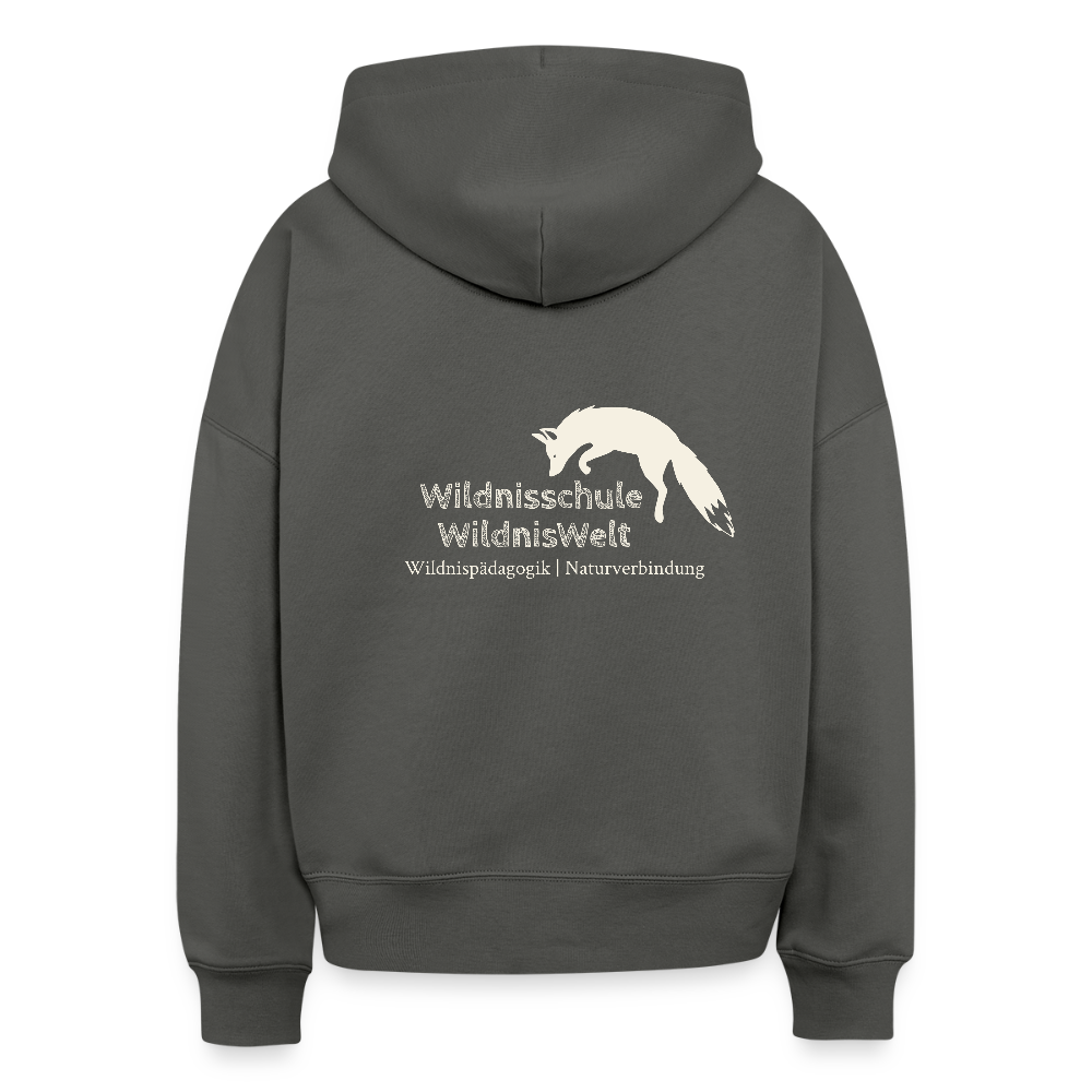 WildnisWelt Bio Hoodie Frauen - Anthrazit