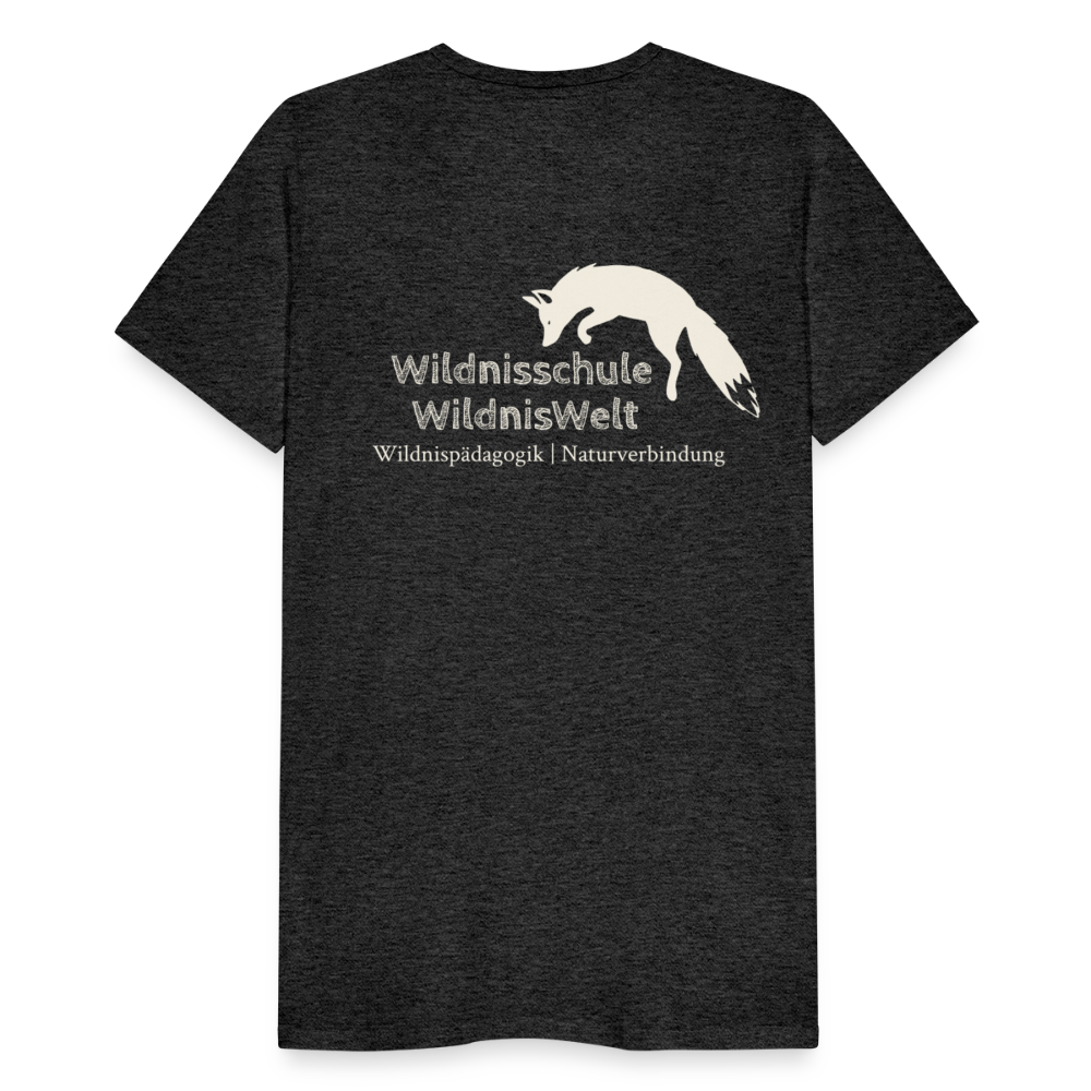 Erdfarben T-Shirt Männer - Anthrazit