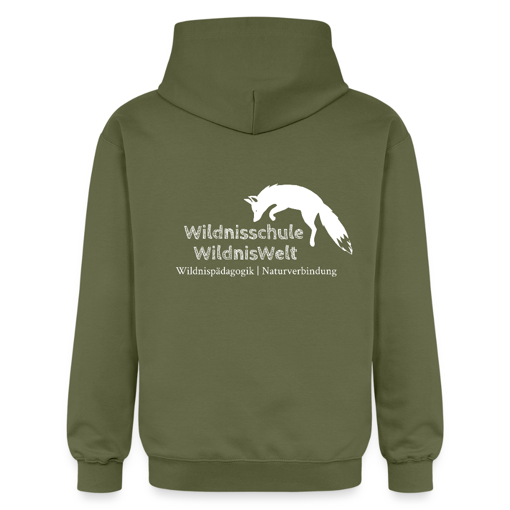 WildnisWelt Unisex Hoodie - Militärgrün