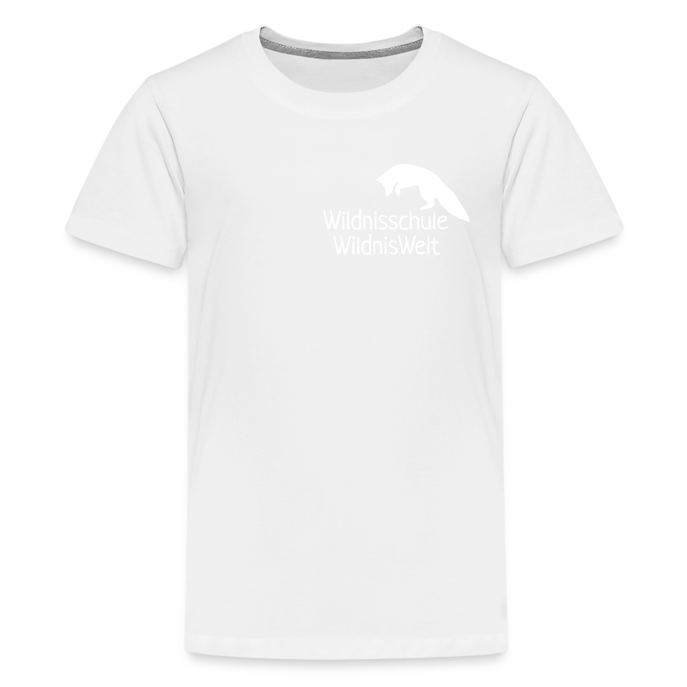 WildnisWelt Teenager T-Shirt - white