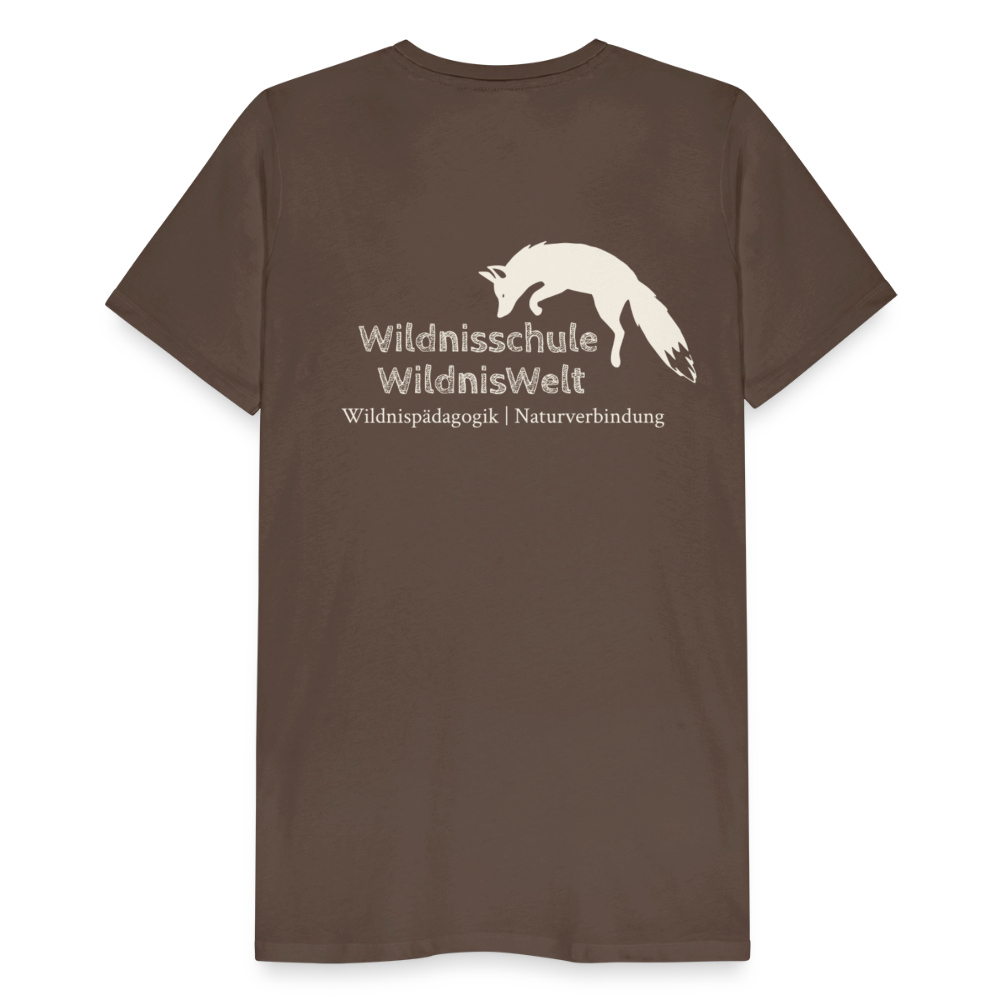 Erdfarben T-Shirt Männer - Edelbraun