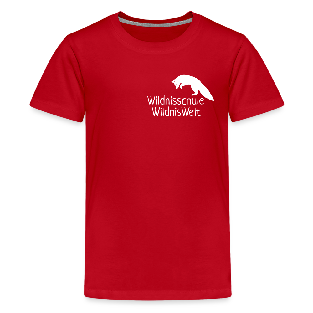 WildnisWelt Teenager T-Shirt - red