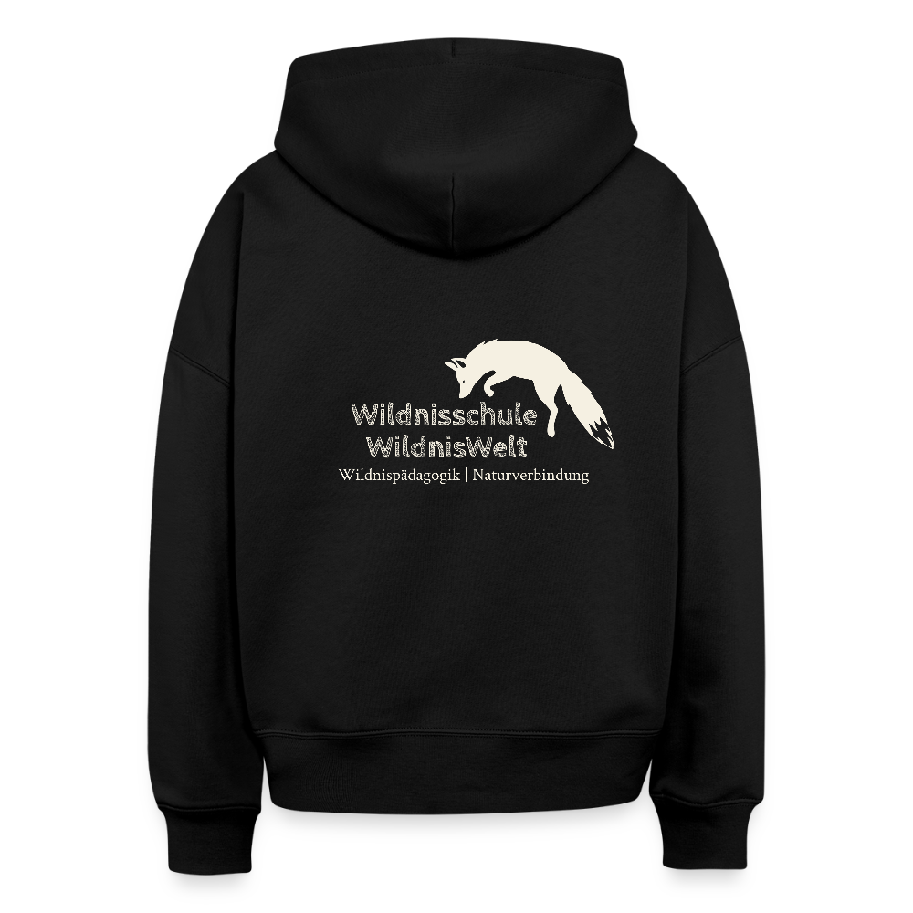 WildnisWelt Bio Hoodie Frauen - Schwarz