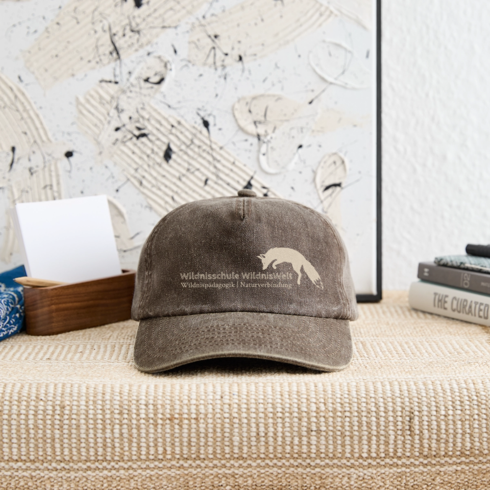 WildnisWelt Fox Cap - Vintage Braun