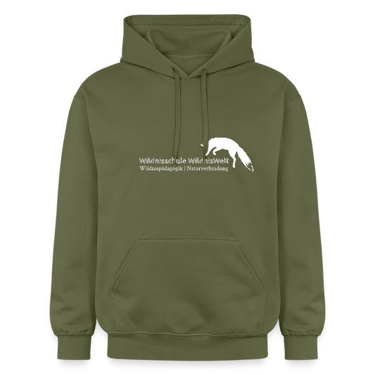 WildnisWelt Unisex Hoodie - Militärgrün