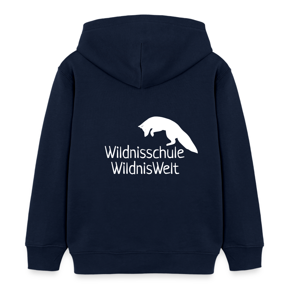 WildnisWelt Kinder Organic Hoodie - navy