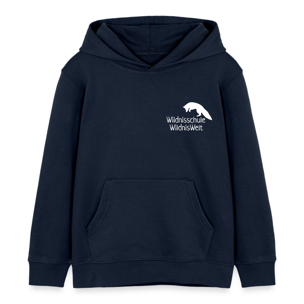 WildnisWelt Kinder Organic Hoodie - navy