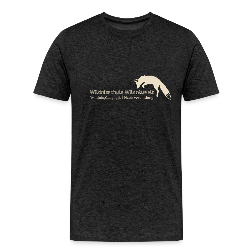 Erdfarben T-Shirt Männer - Anthrazit