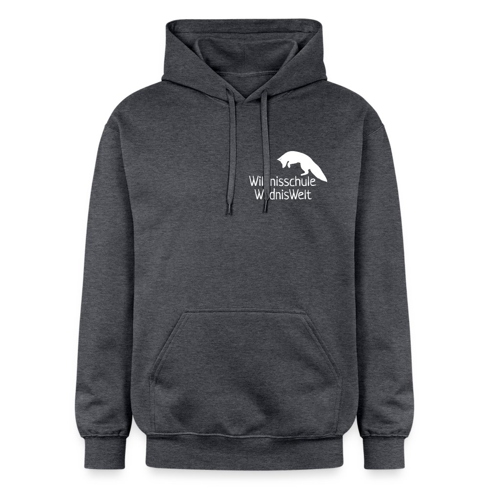 WildnisWelt Unisex Hoodie - Dunkelgrau meliert