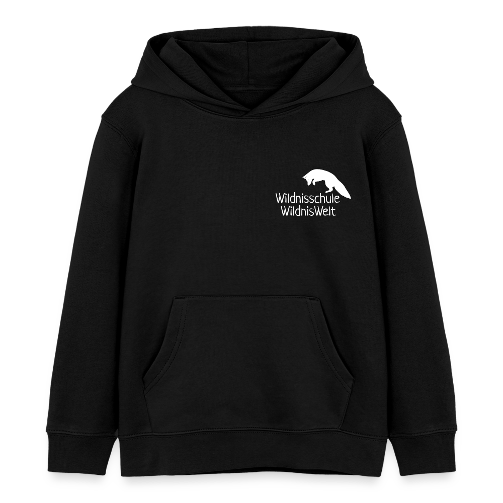 WildnisWelt Kinder Organic Hoodie - black