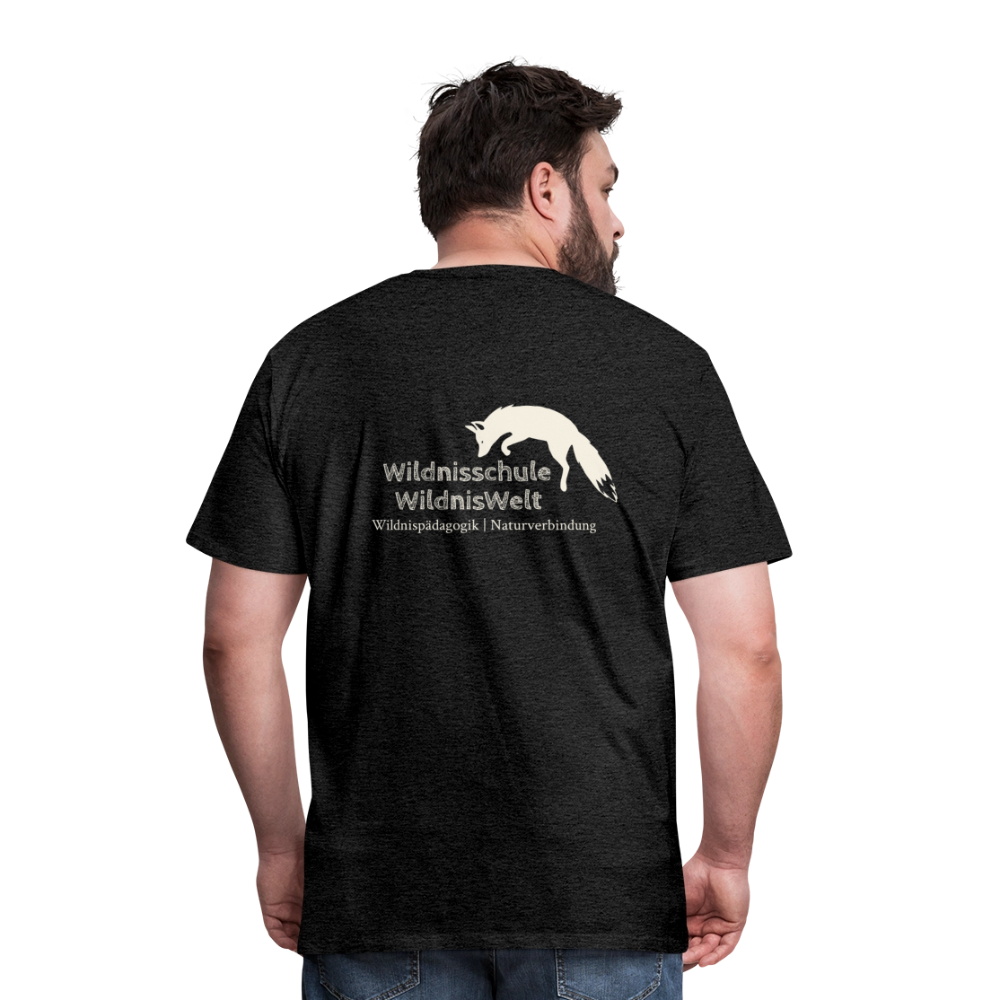 Erdfarben T-Shirt Männer - Anthrazit
