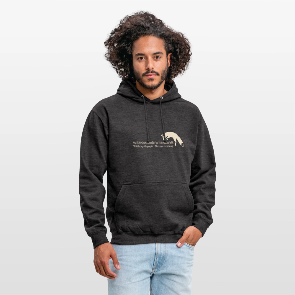 WildnisWelt Unisex Hoodie Erdfarben - Anthrazit