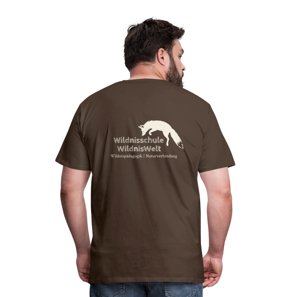 Erdfarben T-Shirt Männer - Edelbraun